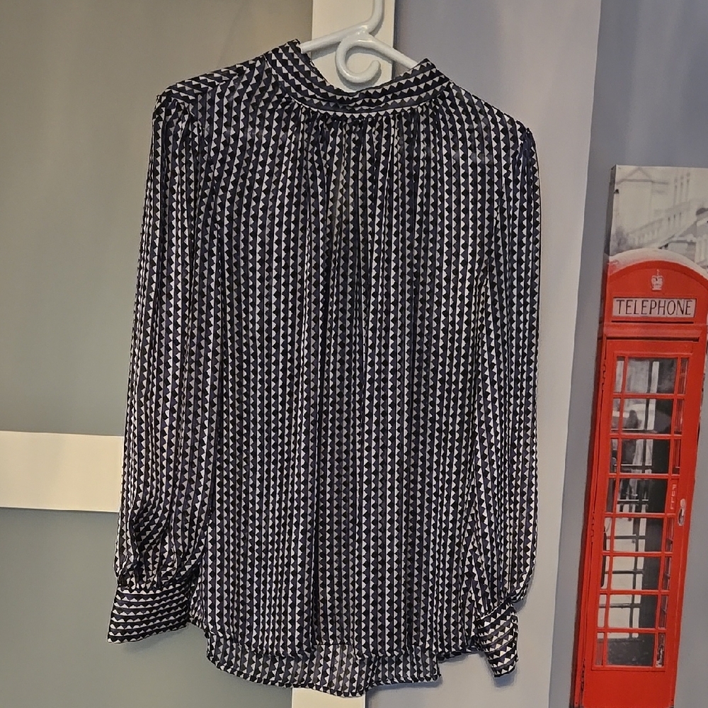 H&M Elegant Black and White  & BlueWomen's Top